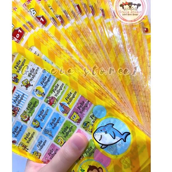 

Pabrik Resmi LABEL NAMA WATERPROOF/ ANTI AIR