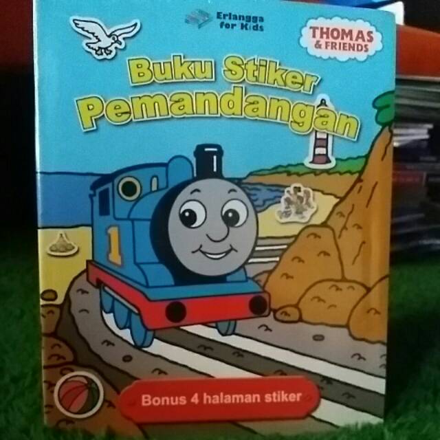 

Thomas & Friend stiker Pemandangan Bonus 4 Halaman Stiker