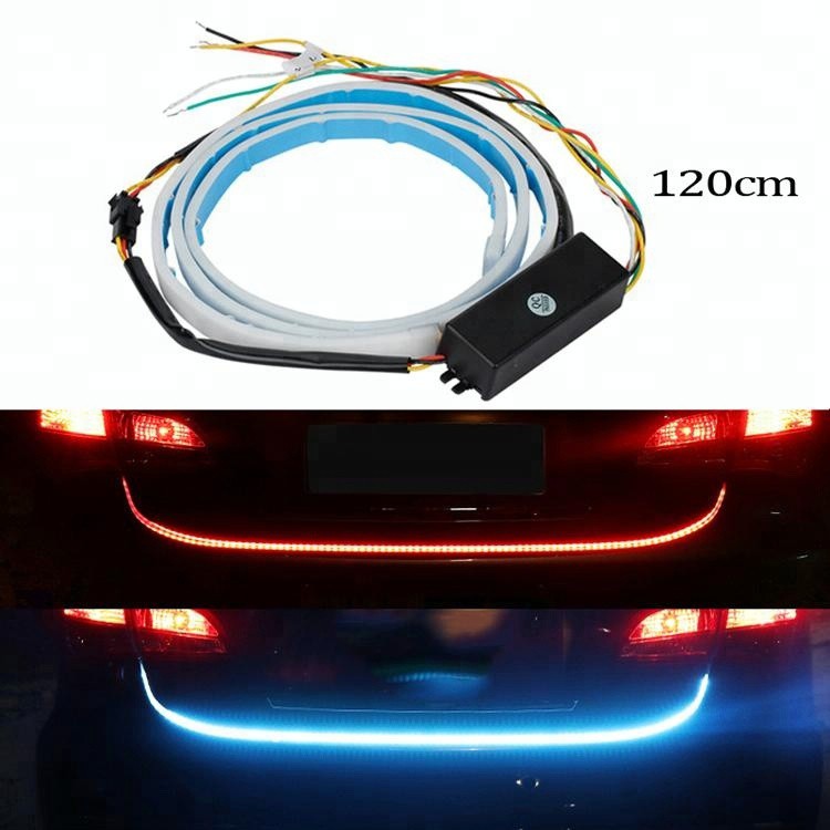 Lampu LED Strip DRL RGB Tail Trunk REM Sein BUS TrucK 24v 120cm BAGASI Pintu Belakang