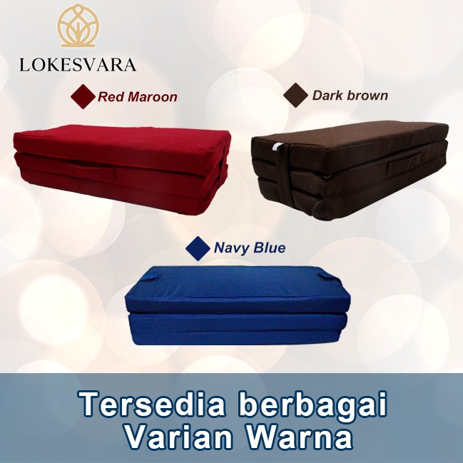 Matras/Bantal/Alas Meditasi (Bantal Doa) Persegi Zabutton Navy Blue