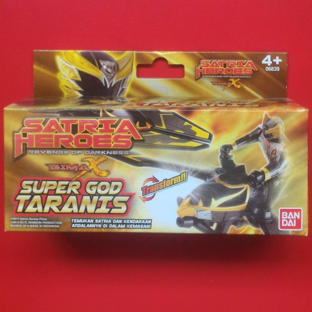 Satria Garuda Azazel Super God Taranis act Pose