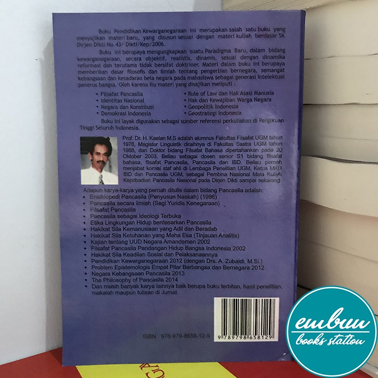 PENDIDIKAN KEWARGANEGARAAN UNTUK PERGURUAN TINGGI - Prof. Dr. H. KAELAN-1