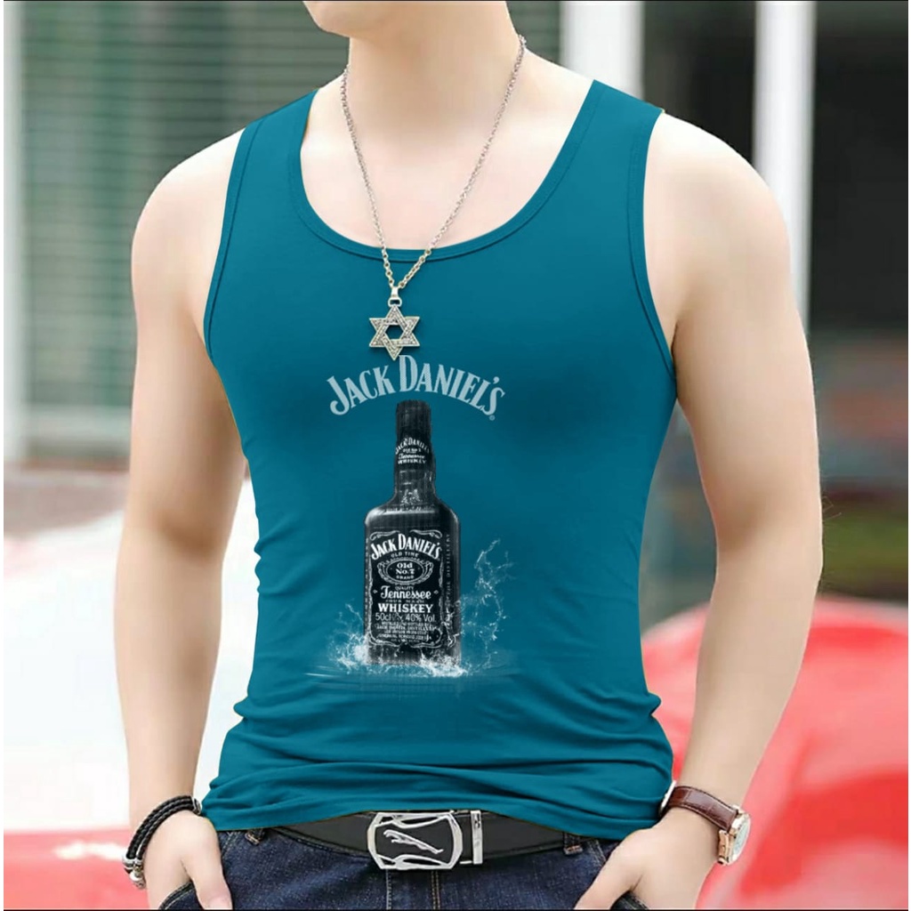 POLILE781 / SINGLET TENESE / kaos dalem cowok / terlaris / terbaru