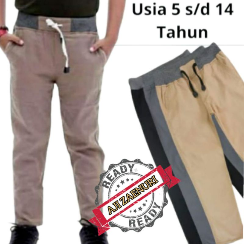 Celana Chino Panjang Anak cowok High Quality (1-15 Tahun) /celana panjang anak 10 12