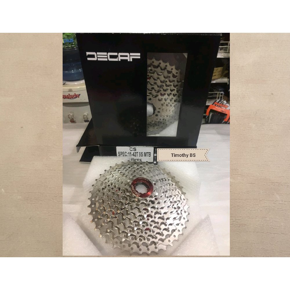 Cassette Sprocket Decaf 9 Speed 11-42T