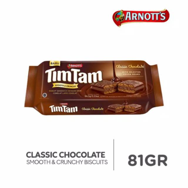 Arnotts Tim tam 81 gram all varian