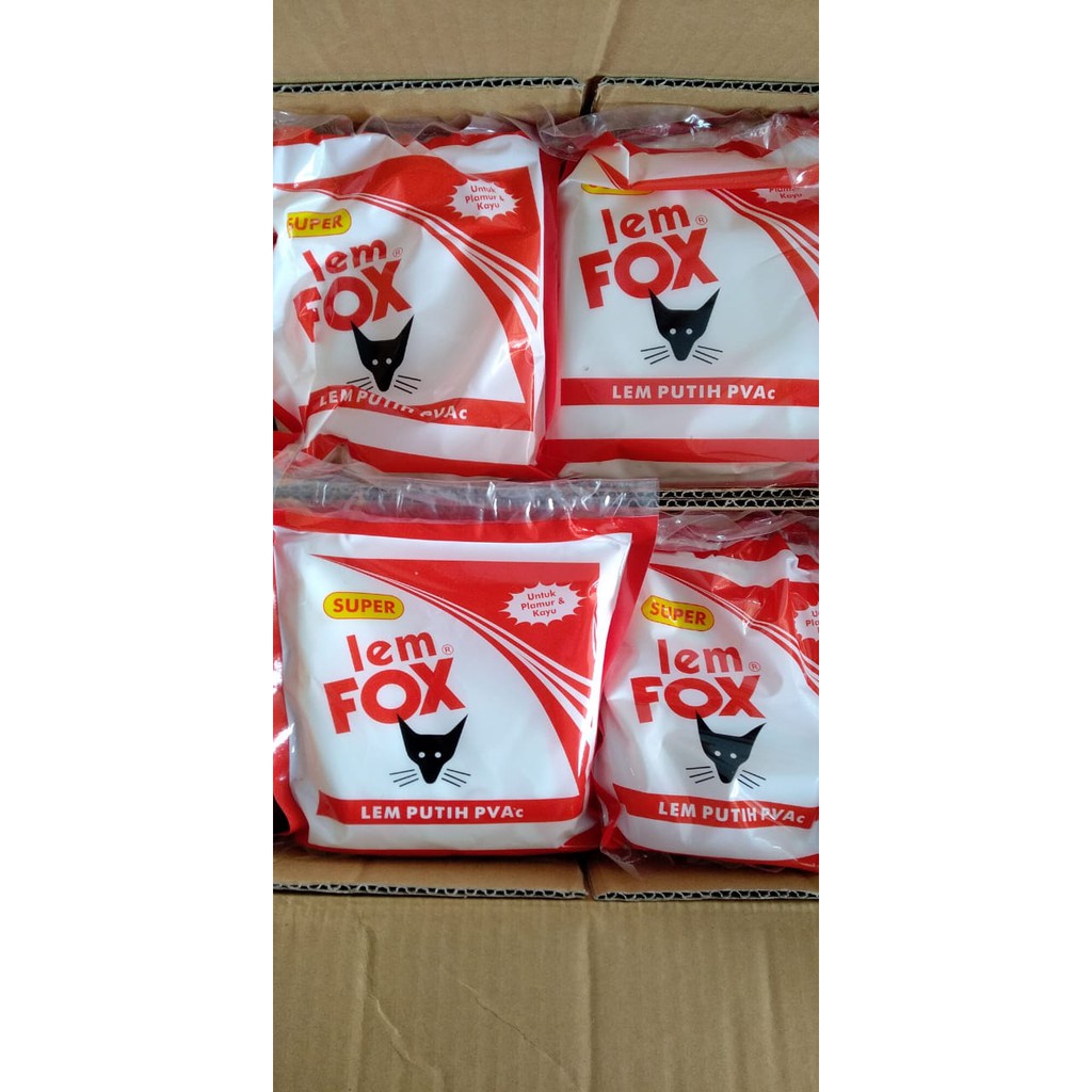 

LEM PUTIH FOX PVAC SUPER 350 Gr