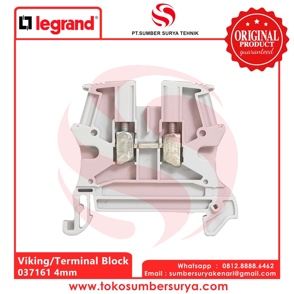 Viking Legrand 037161 / Terminal Block Legrand Ukuran 4mm