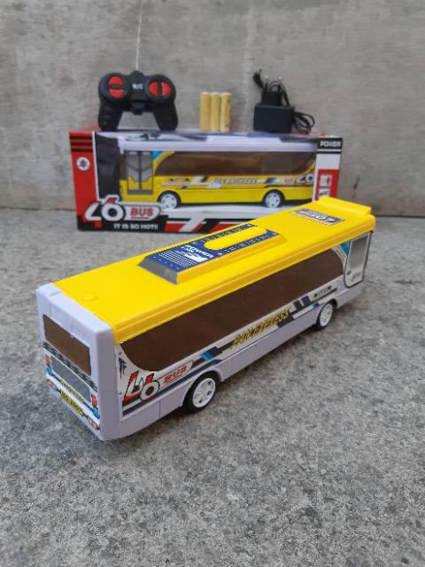 RC CAR BUS BATRE CAS EDUKASI - MAINAN MOBIL BIS REMOT KONTROL ANAK