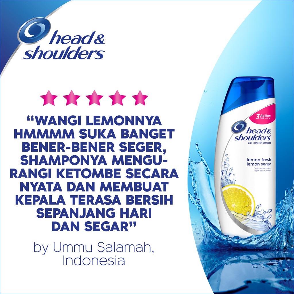 Head &amp; Shoulders Shampoo Lemon Fresh Anti-Dandruff 160 ml