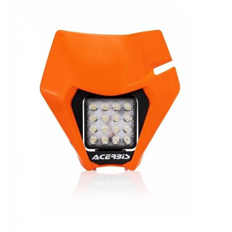 HEADLIGHT ACERBIS MASK VSL ORANGE16 FOR KTM 2020 2021 ORIGINAL BATOK LAMPU ACERBIS