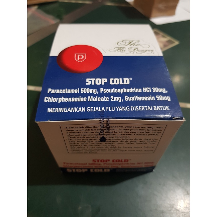 Stop Cold 1 Box isi 15 lembar