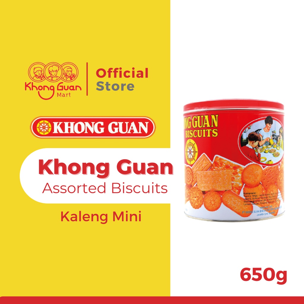 

Khong Guan Assorted Biscuit Red Mini 650 gram