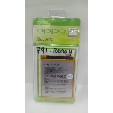 Battery Batere Batre Baterai Oppo Reno4 Reno 4 BLP791