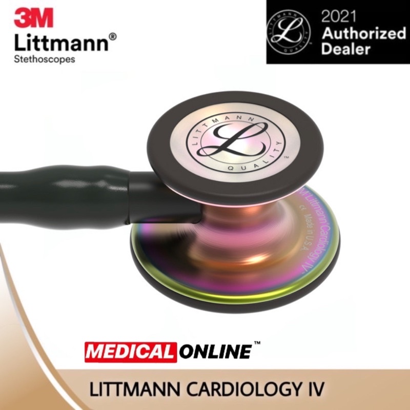 3M STETOSKOP LITTMANN CARDIOLOGY IV BLACK RAINBOW 6165 LIMITED EDITION LITMAN MEDICAL ONLINE