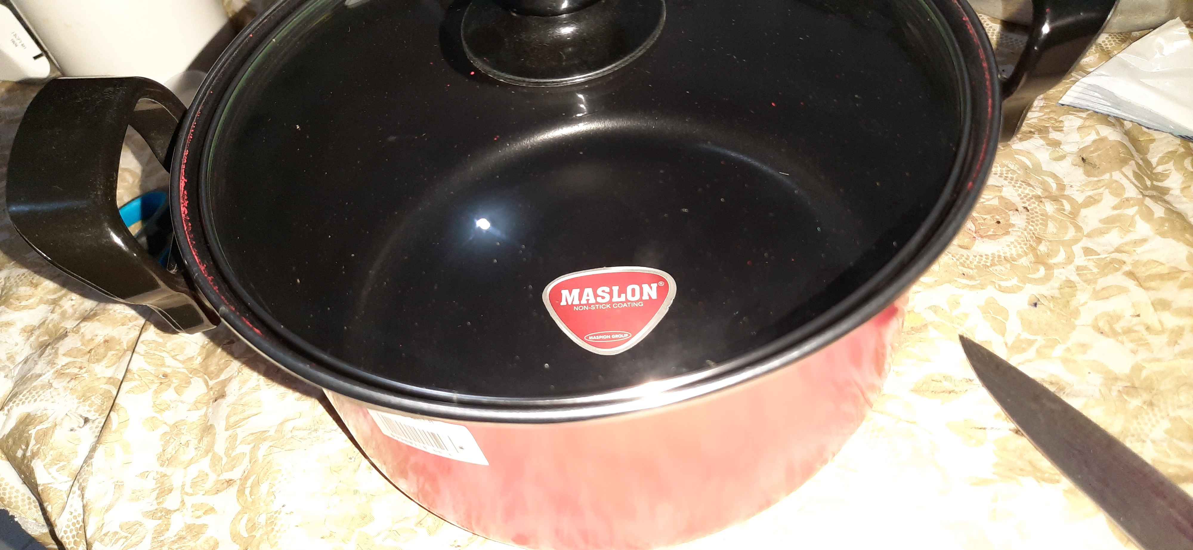 Dutchoven 20 Cm Ebn Handle Pb / Panci Teflon  Maslon Maspion / Dutch Oven Maspion