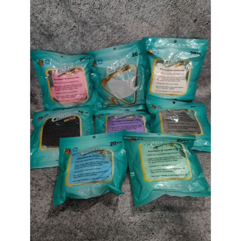 MASKER DUCKBILL CHASA GARIS EMBOS  3PLY MEDICAL GRADE MIRIP