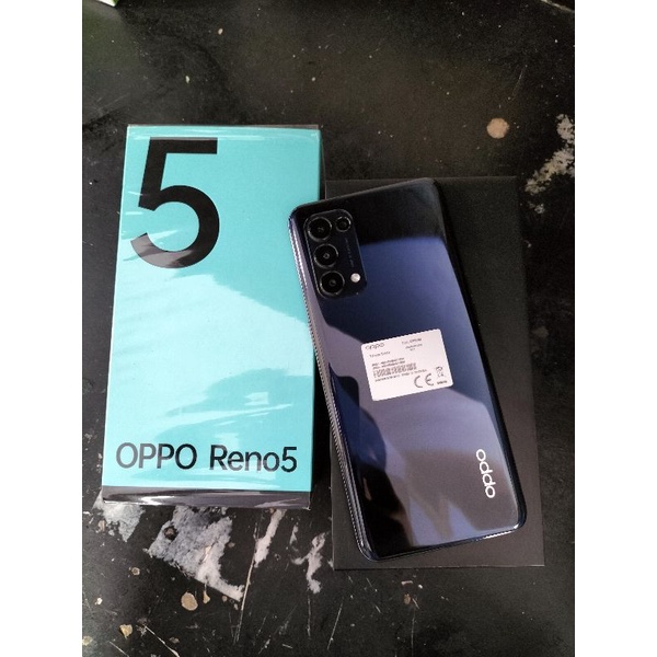 oppo reno 5 seken 8/128gb seken fullset