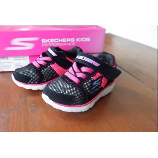 PRELOVED SEPATU Skechers Kids Girls Go Run 400-Sparkle Sprinters Sneaker