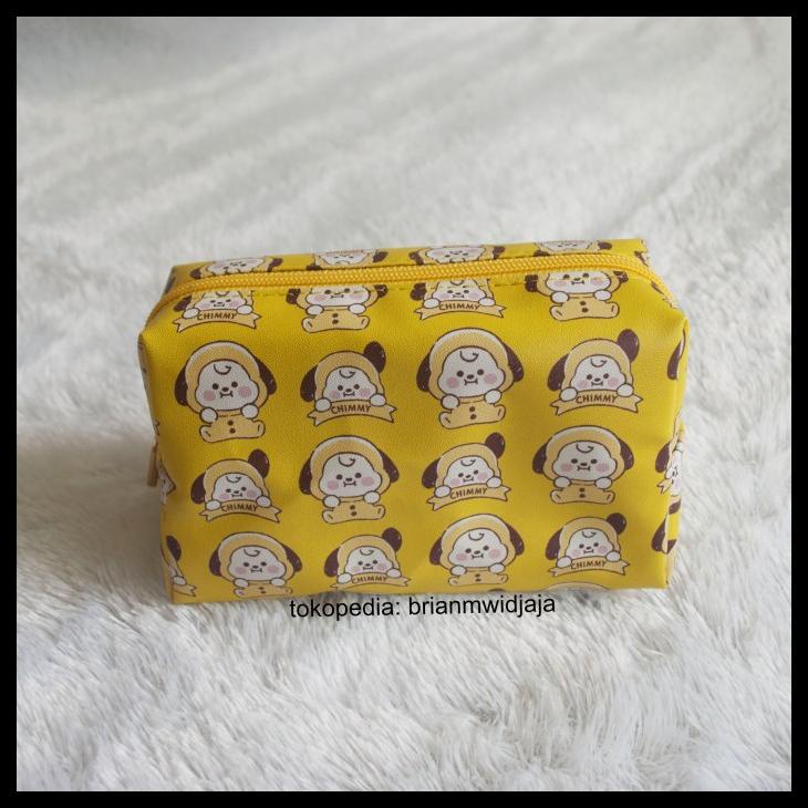 BIG SALE POUCH KOSMETIK DOMPET KULIT KPOP BTS BT21 NCT BLACKPINK TERLARIS002