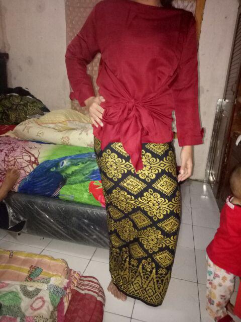 Artomoro Grosir Couple Batik Cantika Pita Wajik Couple Pitaloka Wajik