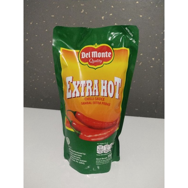 

Saus Sambal Del Monte Extra Hot 1Kg - Saos Sambal