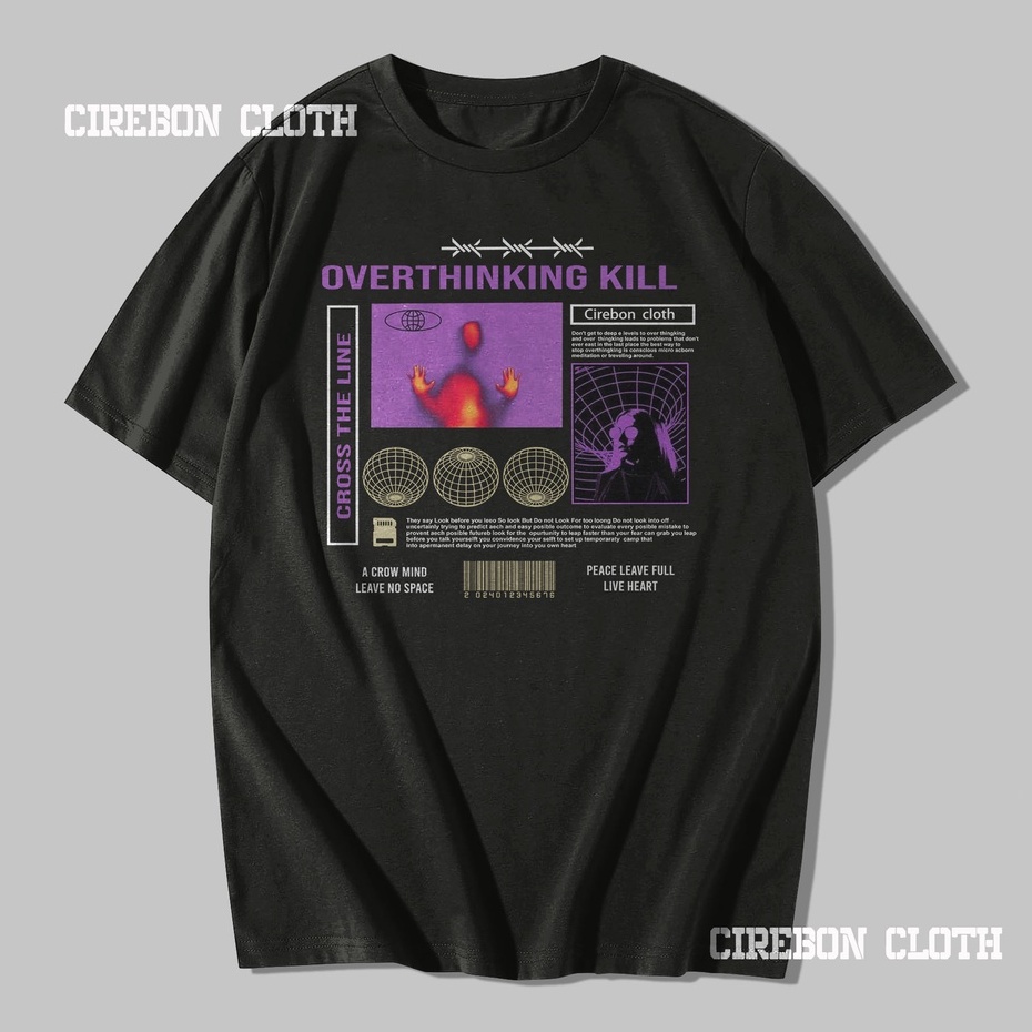 OVERTHINKING KILL T-SHIRT (crbn_cloth)