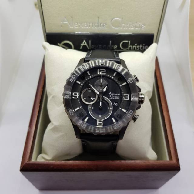 Jam Tangan Pria Merk : ALEXANDER CRISTIE TYPE AC6505 ORIGINAL FREE BOX