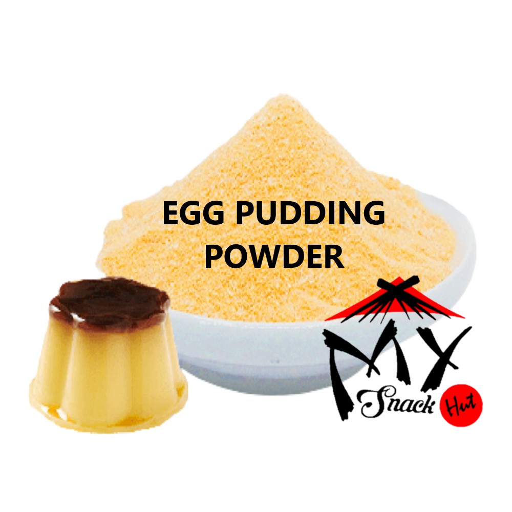 EGG PUDDING 100GR - BUBUK SERBUK TOPING TOPPING MINUMAN CAFE PUDING SUTRA LEMBUT TELUR AGAR TELOR IMPORT TAIWAN