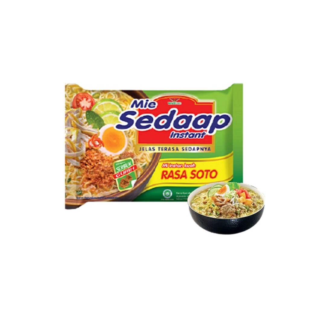 

Sedaap mie instan soto 75ge