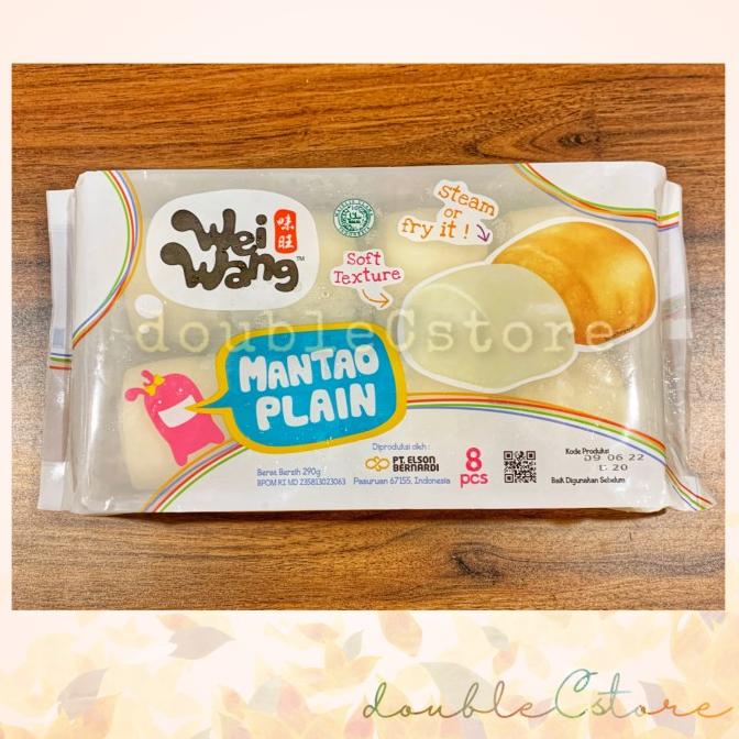 

Wei Wang Mantao Plain 290gr / Mantao polos / Mantou plain TERLARIS TERPERCAYA ORIGINAL