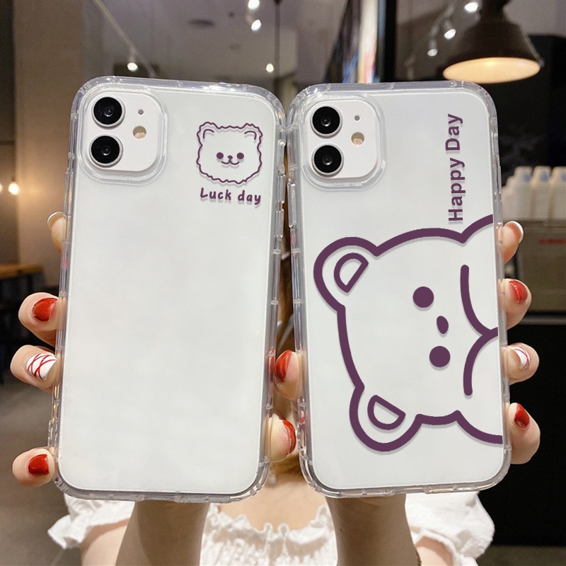 Soft Case Motif Kartun Beruang Untuk Samsung A32 A52 A73 A71 A73 A750 A7 2018 A33 A31 A51 A52S A03 A03S A13 A12 A21S A20 A3022