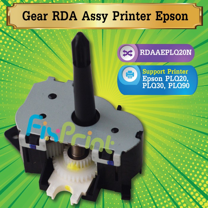 Gear RDA Assy Epson PLQ20, Ribbon Drive Gear Assy PLQ30 Epson PLQ90 Gear RDA, Ribbon Drive Assy Gear