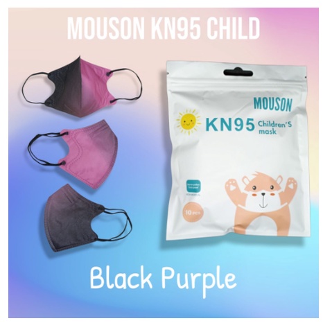 MASKER ANAK KARAKTER KN95 MOUSON ISI 10PCS