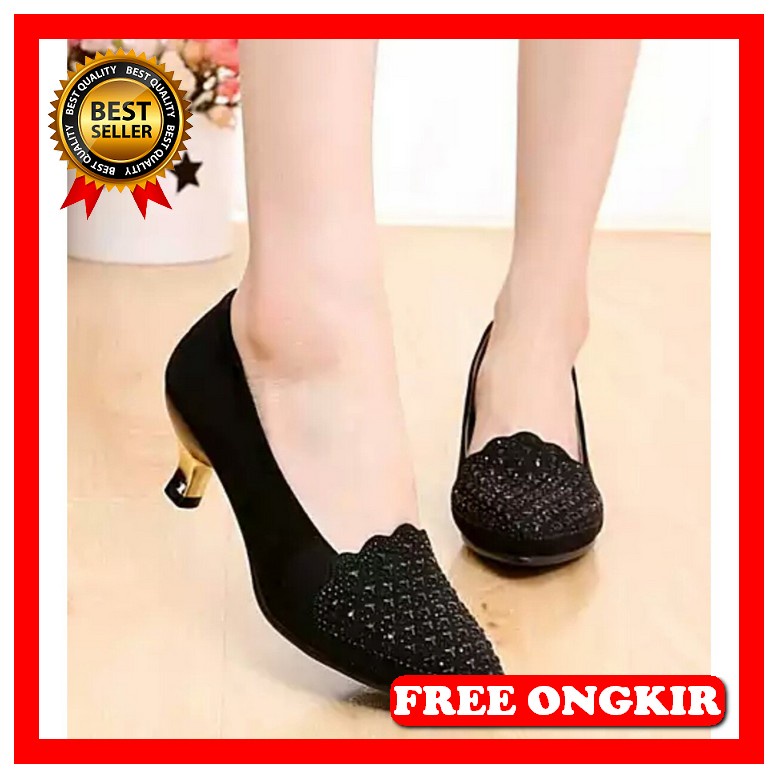Terbaru!! (Bisa Cod) High Heels Mewah Sendal Hak Tinggi Hils Wanita H Sandal Heels Wanita Delis H 02