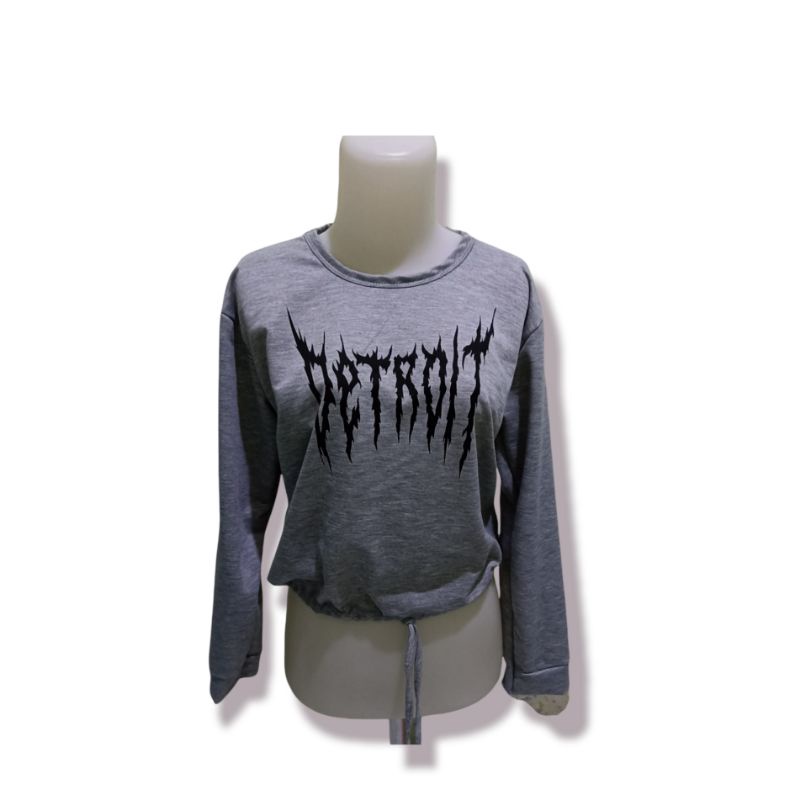 SWEATER OBLONG DETROIT CROP