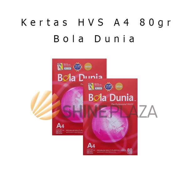 

Free Ongkir Kertas HVS A4 80gr Bola Dunia Berkualitas