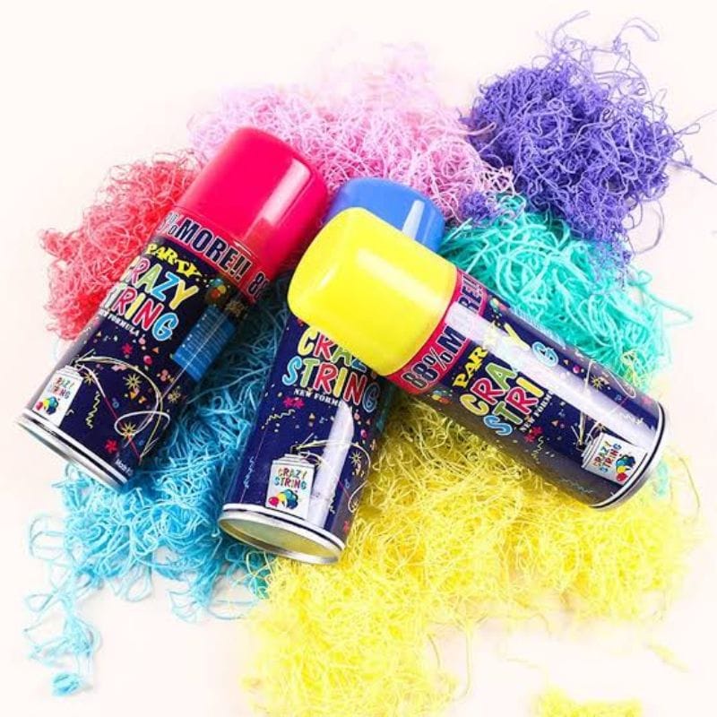 Party String/party snow /snow sprayParty String Spray/String Spray Party/Semprotan Jaring Laba Laba/String Semprot