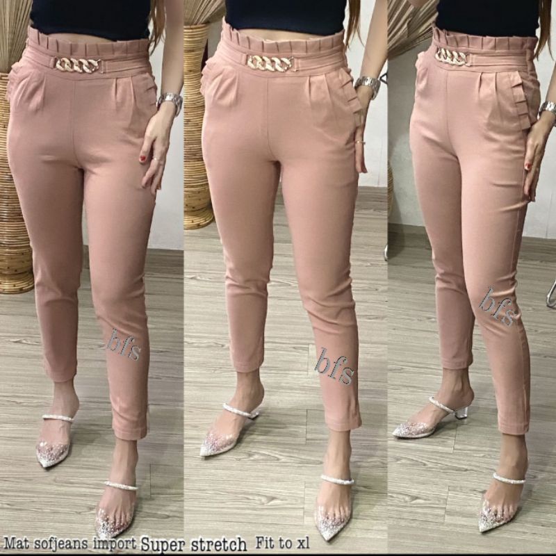 Celana Wanita Impor SoftJeans Strecth 9248