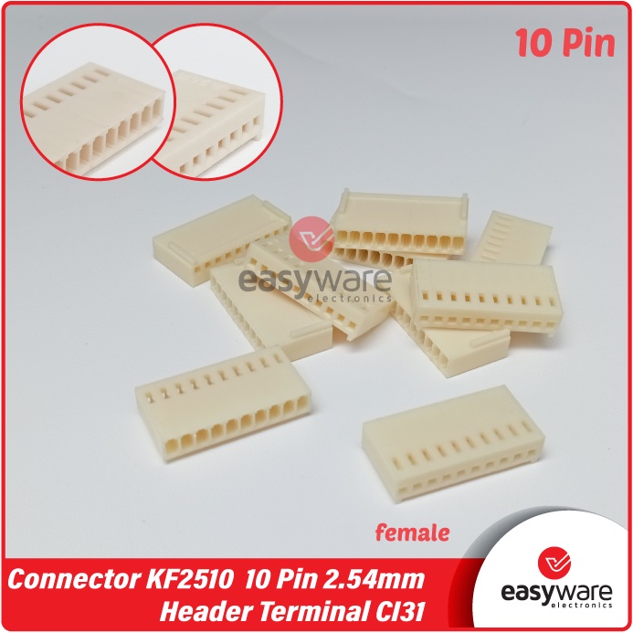 Molex KF2510 10P 10 Pin 10Pin 2.54mm Header Terminal CI31 Connector 2.54mm