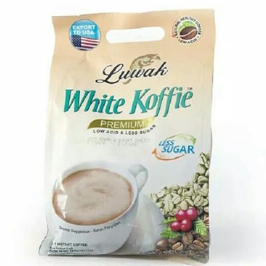 

Star Luwak White Coffee Less Sugar 10 Sachet Limited