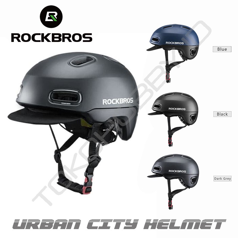  Helm  Sepeda Lipat Rockbros mirip bern  gub Urban City Seli 