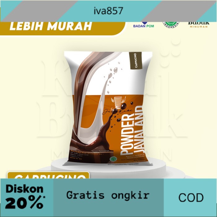 

PROMO Bubuk Cappucino 1 kg GRATIS ONGKIR