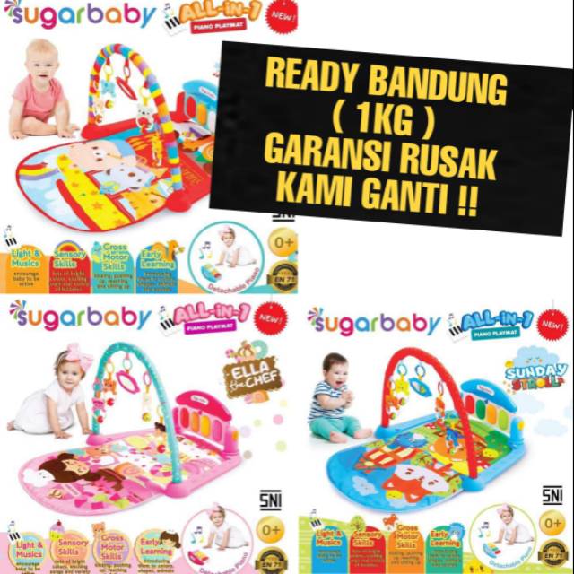 Musical Sugar Baby Playgym  PIANO  All in 1 SugarBaby 