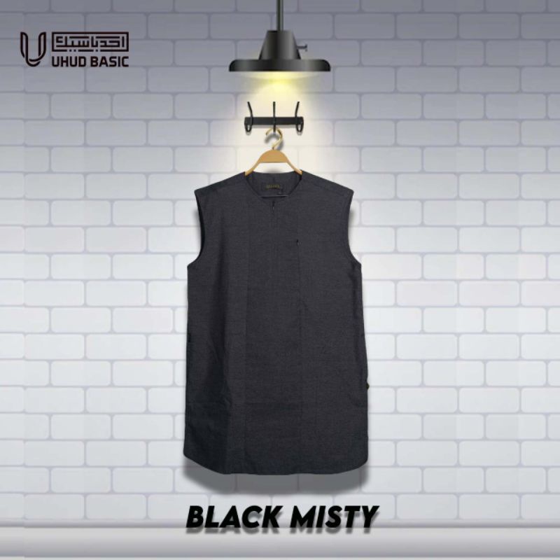 UHUD ROMPI KURTA BLACK