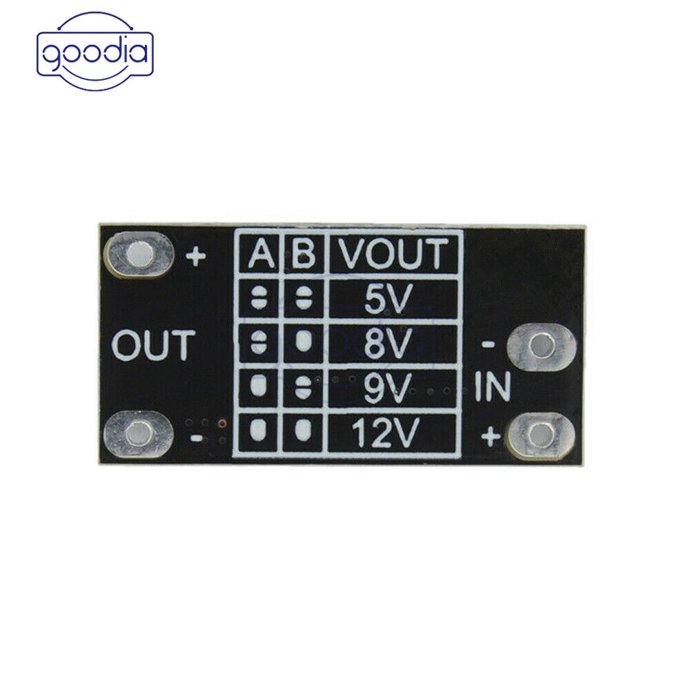 Modul Konverter Regulator Tegangan Step Up Mini Dc-Dc 3v 3.3v 3.7v 5v 9v Ke 12v