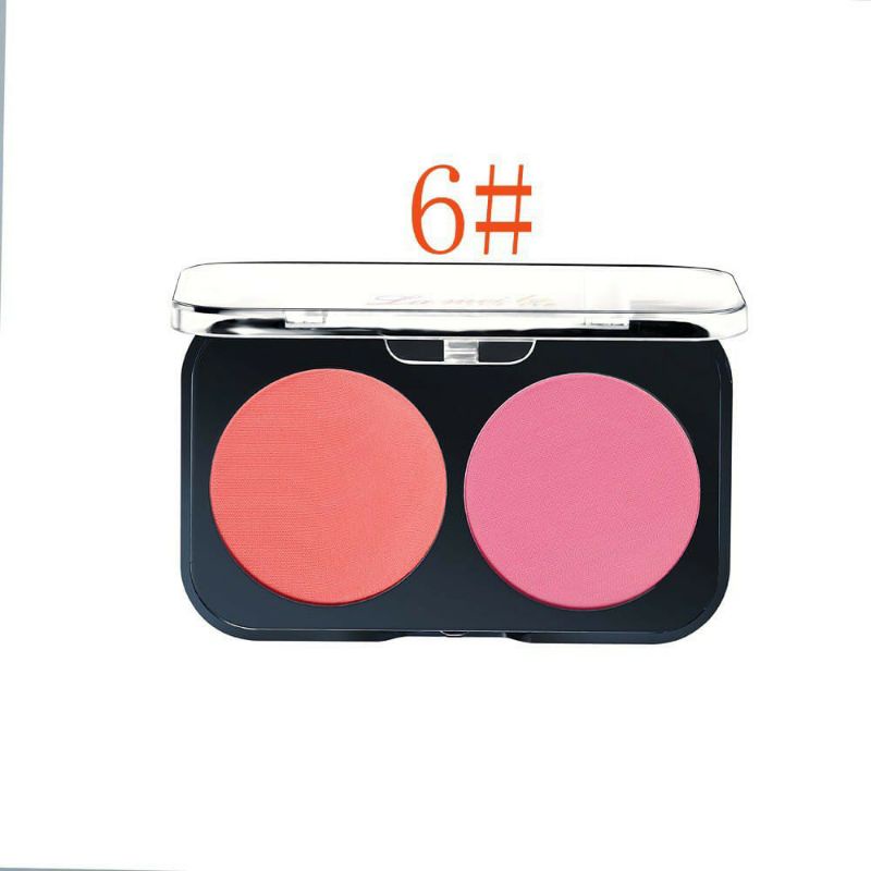 LAMEILA Palet Blush On 6 Warna pilihan Mineral Pigment Blusher Powder  5006