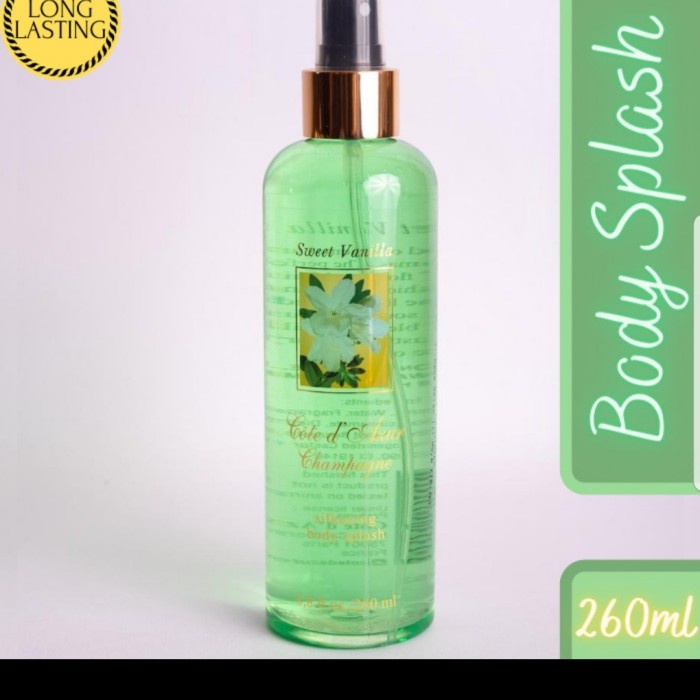 CHAMPAGNE BODY SPLASH SWEET VANILLA 260 ML