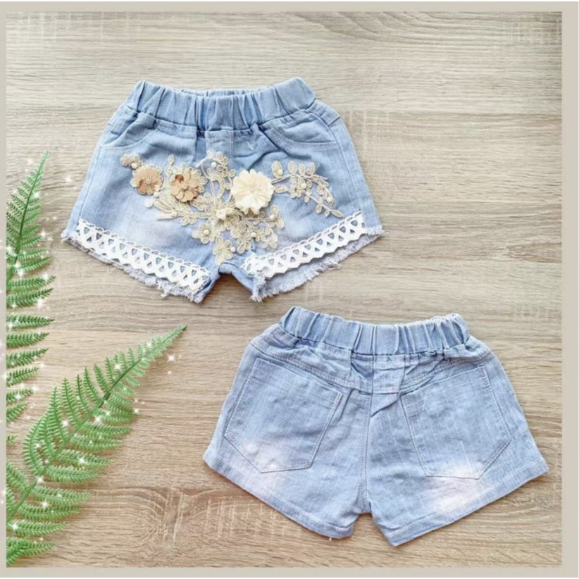 babyfit ea1 MARYGOLD celana  hotpants jeans  anak  perempuan  