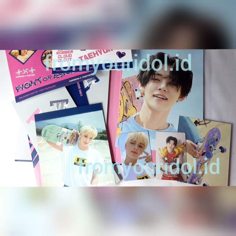 (READY/OFFICIAL) WTS PHOTOCARD / PC OS YEONJUN / PC HUENINGKAI & AR CARD BEOMGYU TXT THE CHAOS CHAPT